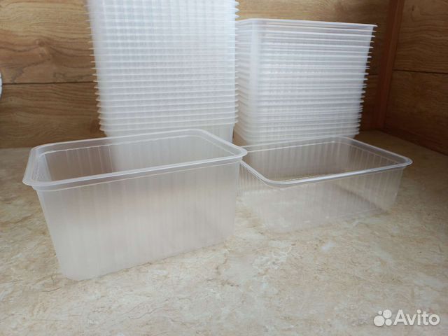 Одноразовые пластиковые контейнеры