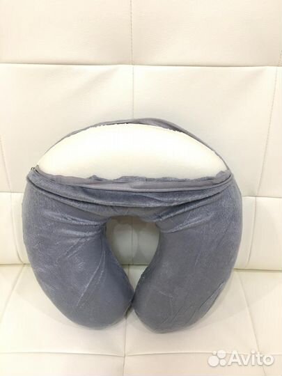 Подушка для путешествмй для шеи с эффектом памяти