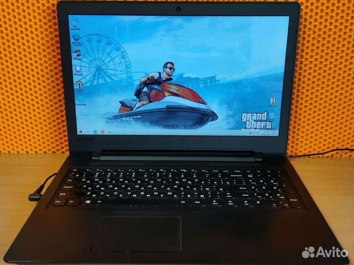 Быстрый ноутбук Леново/2 видеокарты/4 ядра/15.6