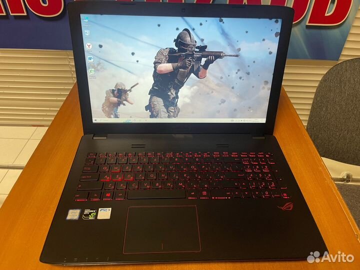 Ноутбук игровой Asus ROG / GTX / 1tb /16gb
