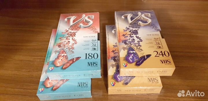 Видеокассеты новые