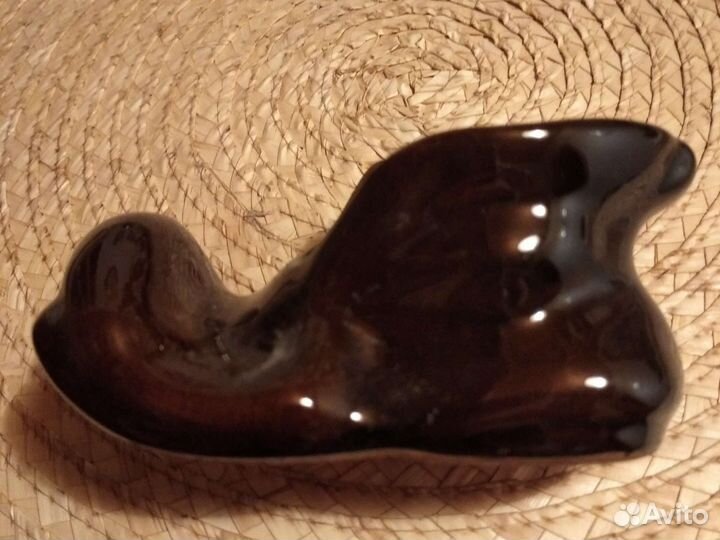 Керамический башмачок -шкатулка