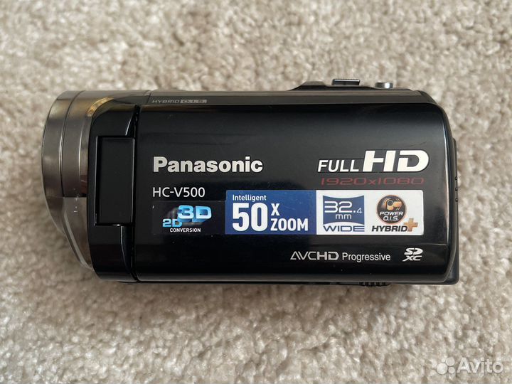 Видеокамера panasonic hc v500