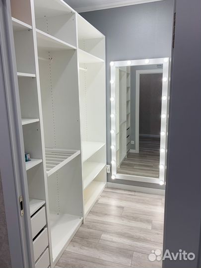 Напольное зеркало с подсветкой 180*80см