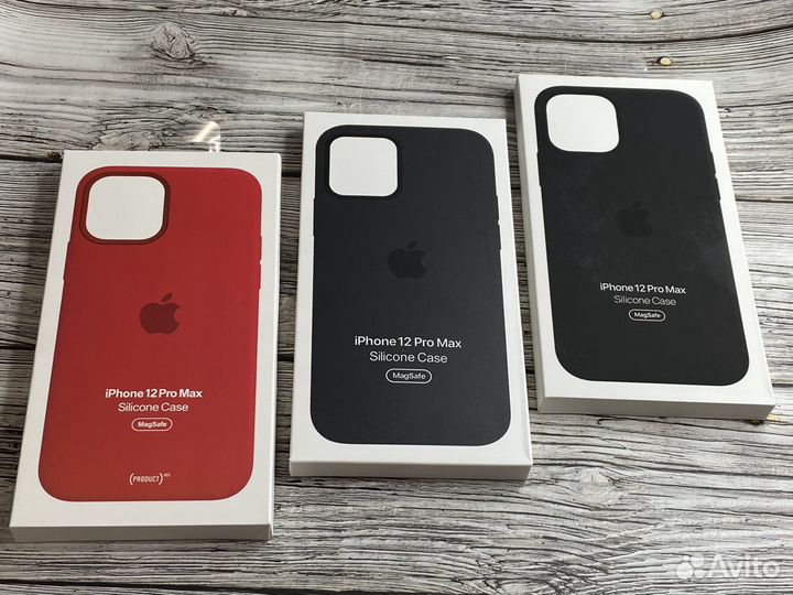 Стликоновые оригинальные чехлы для iPhone 12 с mag