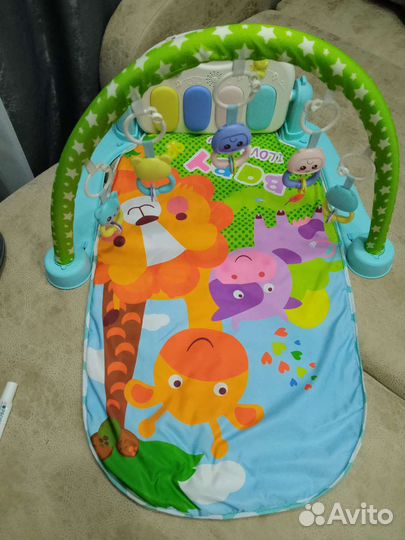 Развивающий коврик с пианино