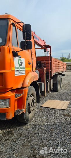 КАМАЗ 43114 с КМУ, 2017