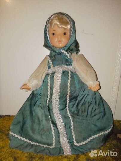 Кукла паричковая СССР