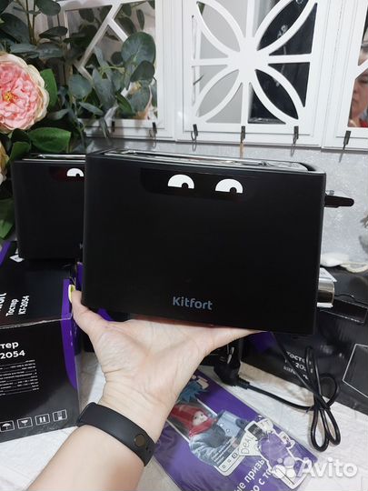 Тостер Kitfort KT-2054 новый китфорт тост
