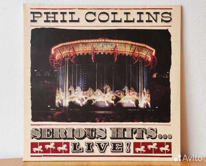 Phil Collins – Serious Hits Live (винил), 1990