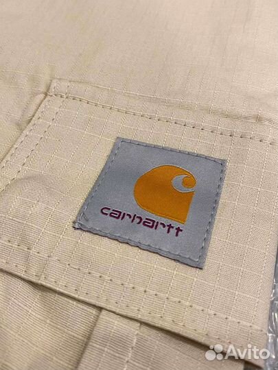 Штаны Carhartt Wip белые