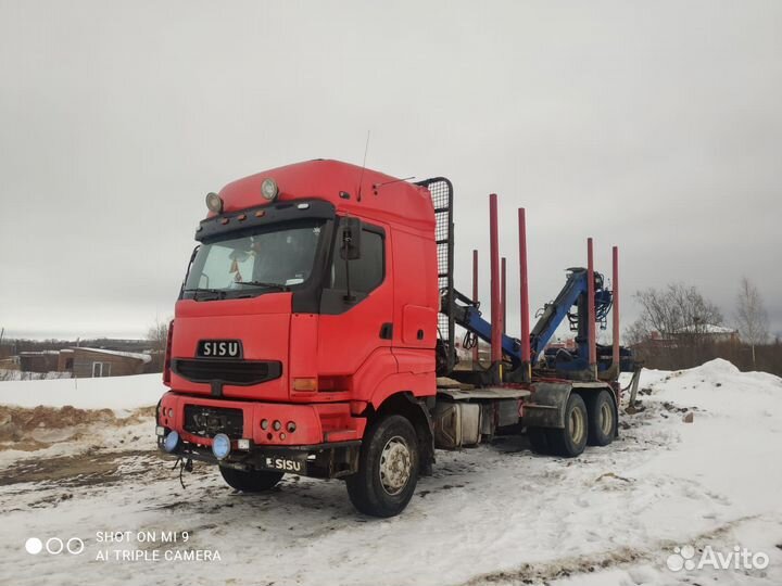 Sisu E18M с КМУ, 2003