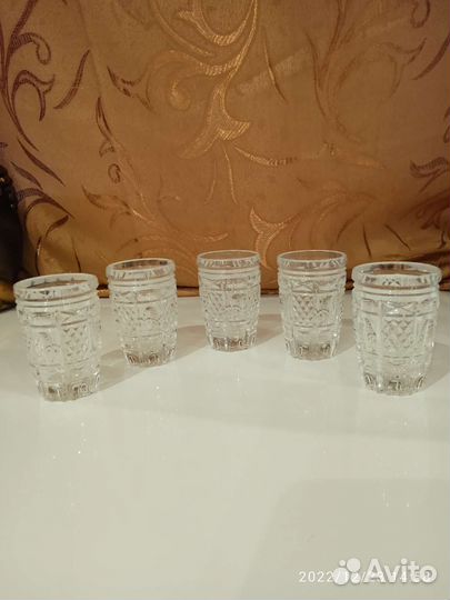 Хрустальная посуда,стоики,чашки