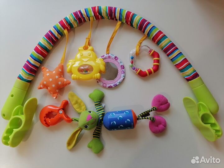 Дуга мягкая игровая и развивающая игрушка