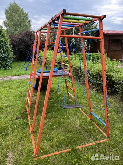 Спортивный комплекс детский для дачи Пионер