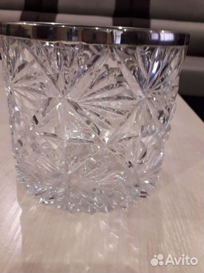 Ваза хрустальная СССР