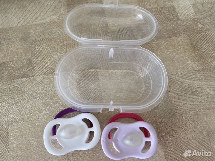 Соска пустышка avent 0 6