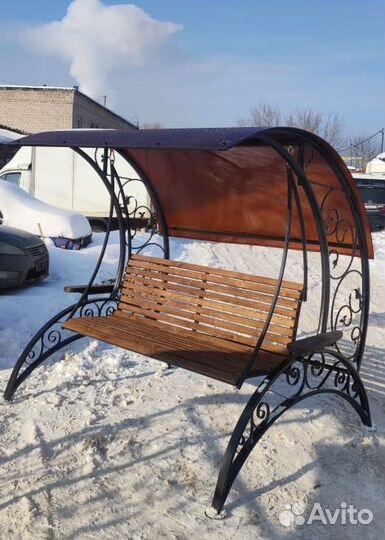 Качель с вензелями+матрас