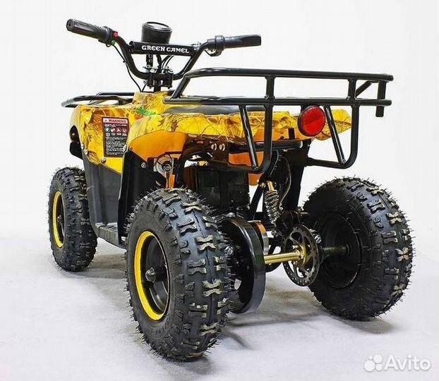 Квадроцикл электрический детский GreenCamel K45