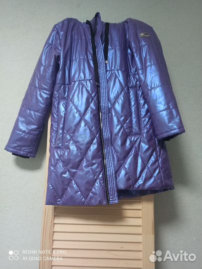 Куртка демисезонная для девочки 134 бу