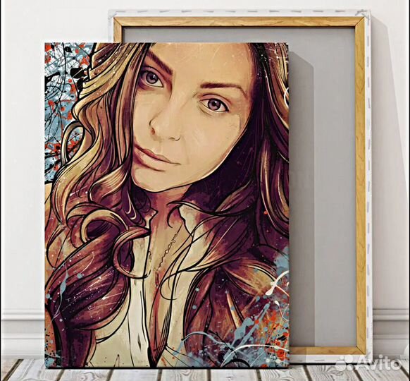 Портрет на холсте 120х80