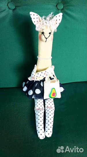 Мягкая игрушка лама