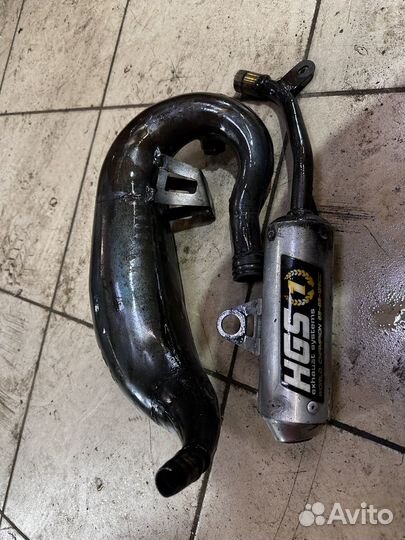 Выхлопная система HGS KTM SX50 17-23