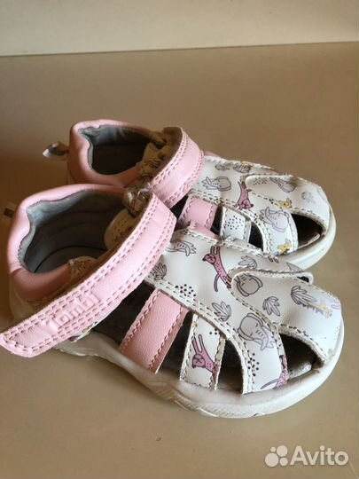 Сандалии для девочки 21 размер