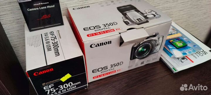 Зеркальный фотоаппарат Canon +объектив+ сумка