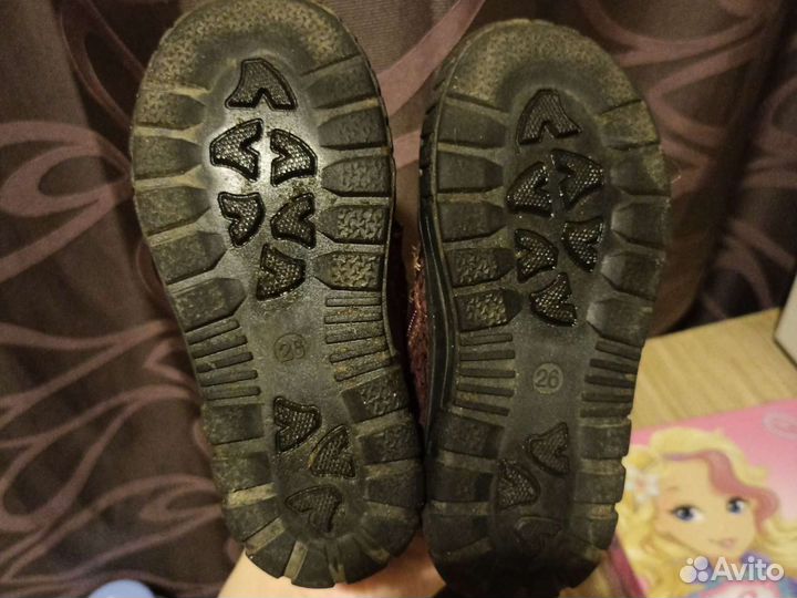 Ботинки демисезонные для девочек