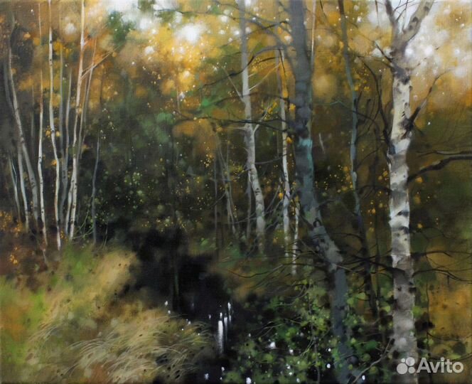 Картина маслом на холсте пейзаж