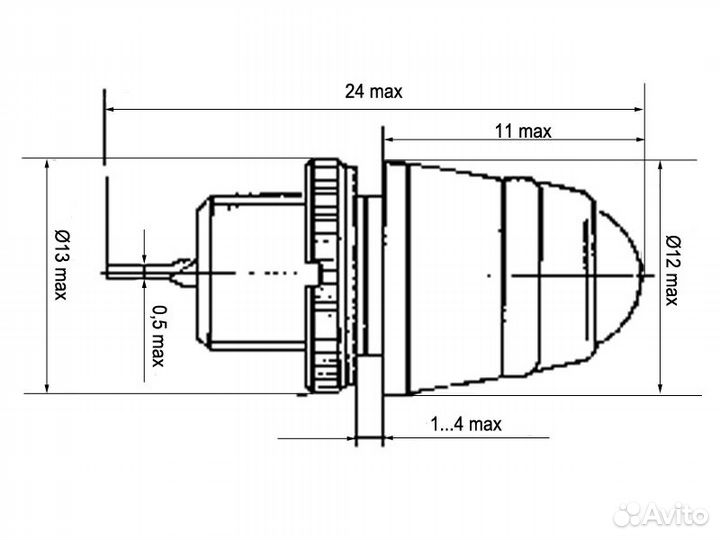 Фонарь сигнальный мфс2