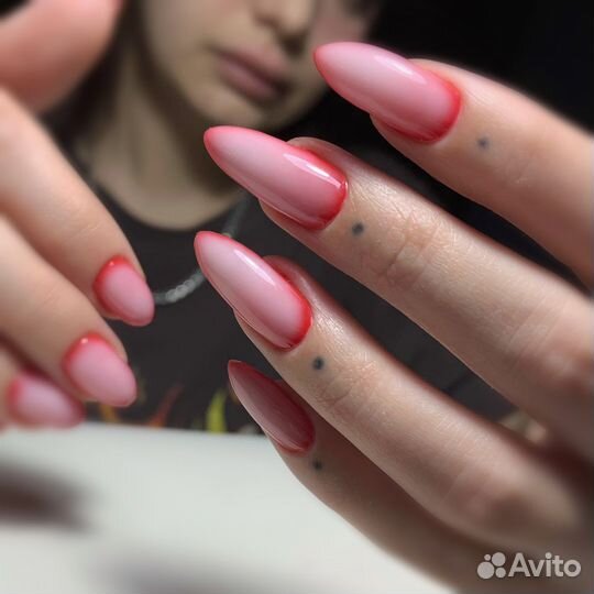 Маникюр наращивание