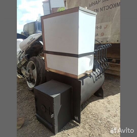 Печь для бани Паровозик 600 вт плюс