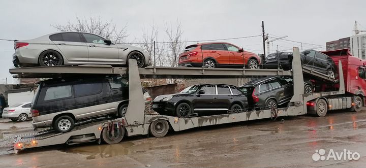 Перевозка автомобилей на автовозе