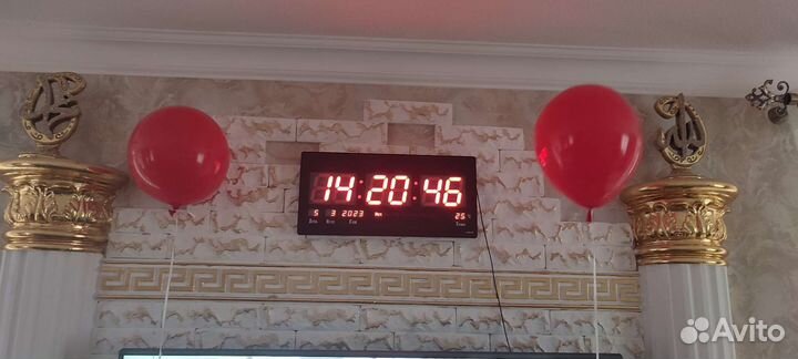 Часы с подсветкой для дома