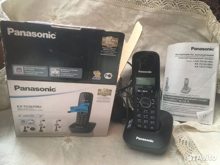 Panasonic телефон домашний
