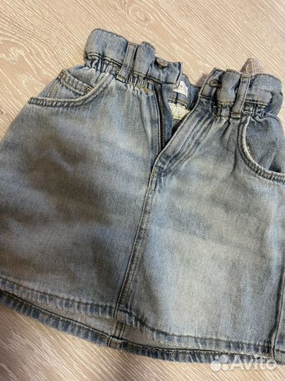 Джинсовая юбка zara