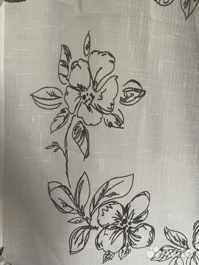 Штора прозрачная