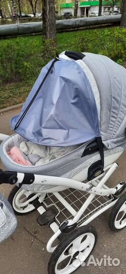 Коляска 2 в 1 adamex