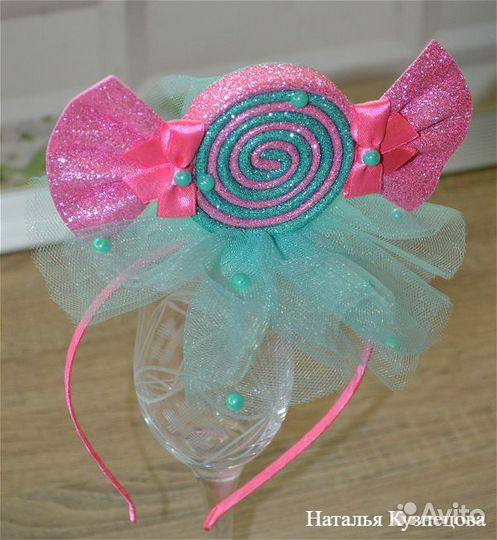 Ободок, шляпка для новогоднего костюма 