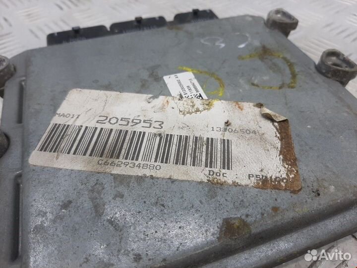 Блок управления двигателем Peugeot 807 2007 1943K1