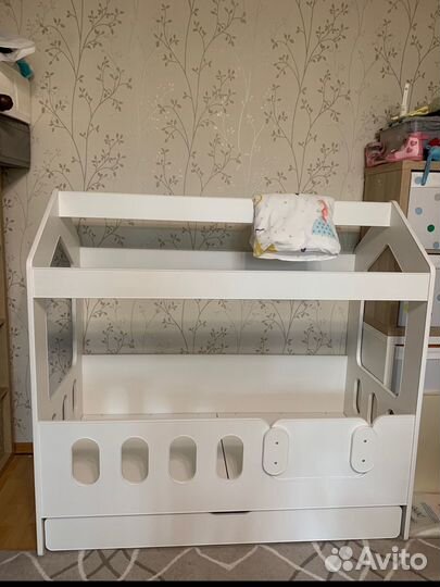 Детская кровать чердак домик