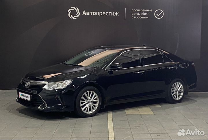 Toyota Camry 2.5 AT, 2017, 177 000 км