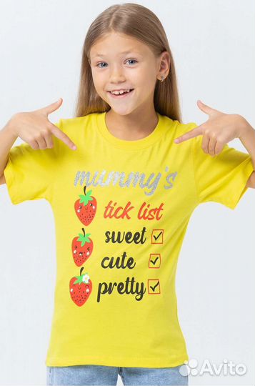Футболка новая для девочки