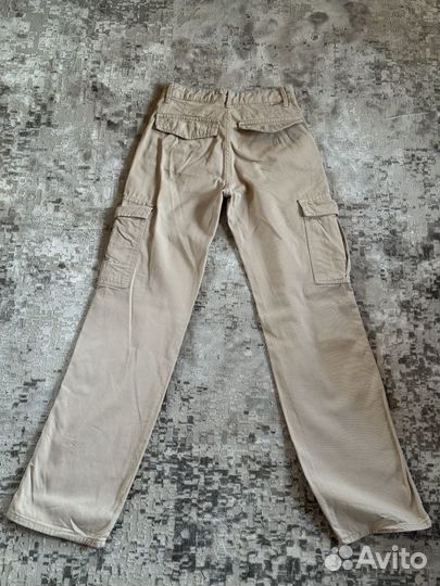 Джинсы карго pull&bear