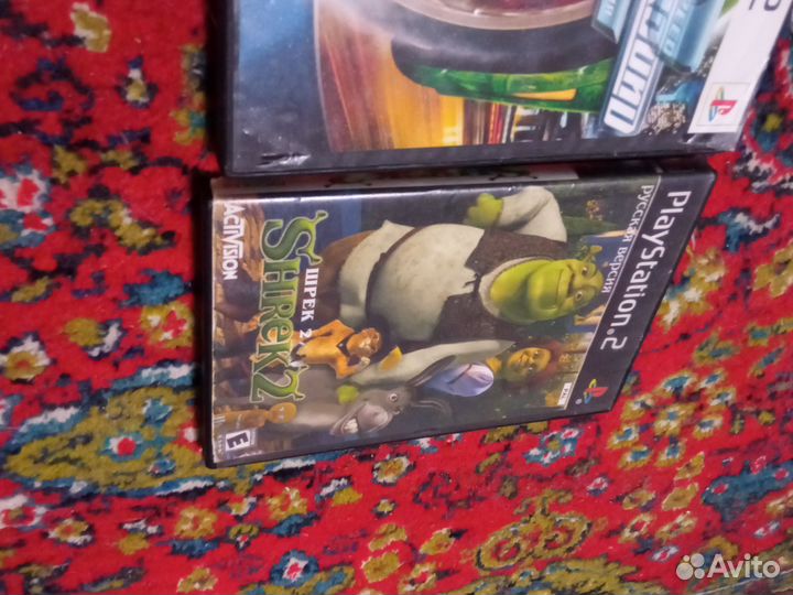 Игровые диски на ps2