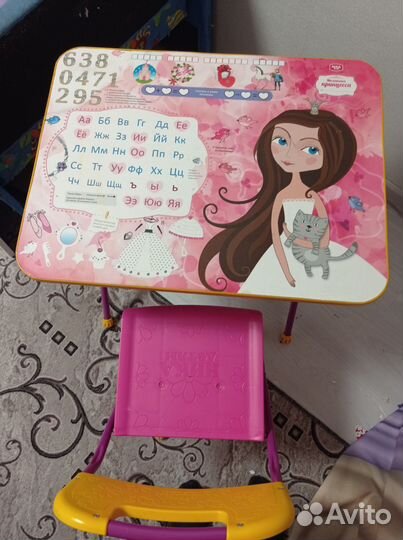 Детский стол и стул бу