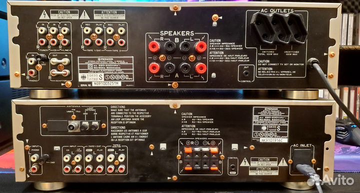 Pioneer SX-702R/pioneer A-502R