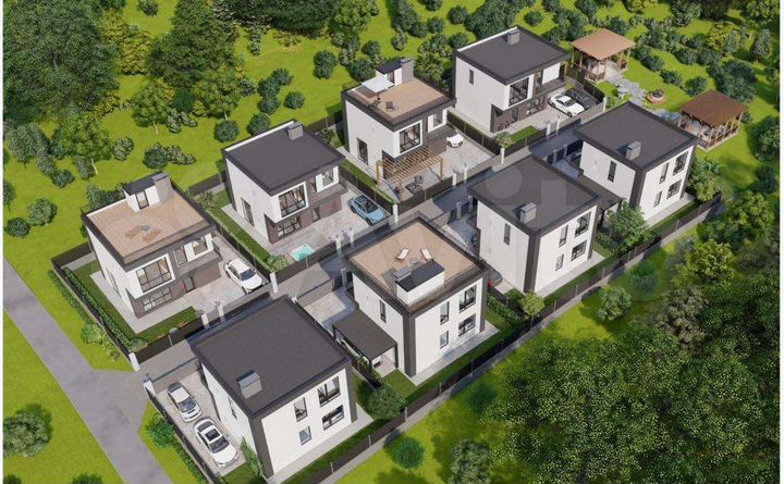 Коттедж 140 м² на участке 3 сот.